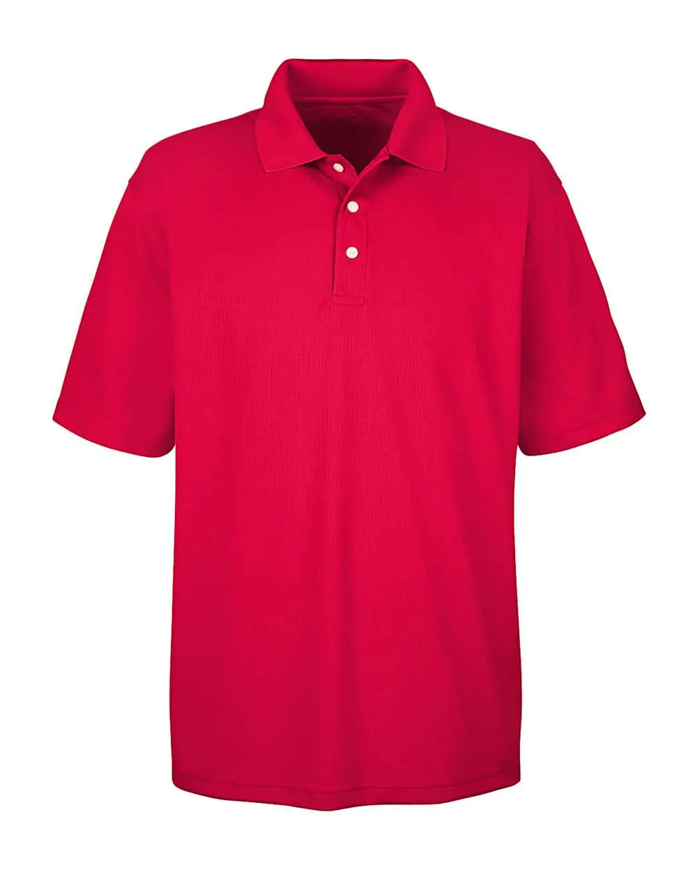 Ultraclub 8445 Men’s Cool & Dry Stain-release Performance Polo - Red - s