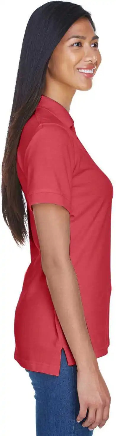 Ultraclub 8530 Ladies’ Pique Polo - Cardinal