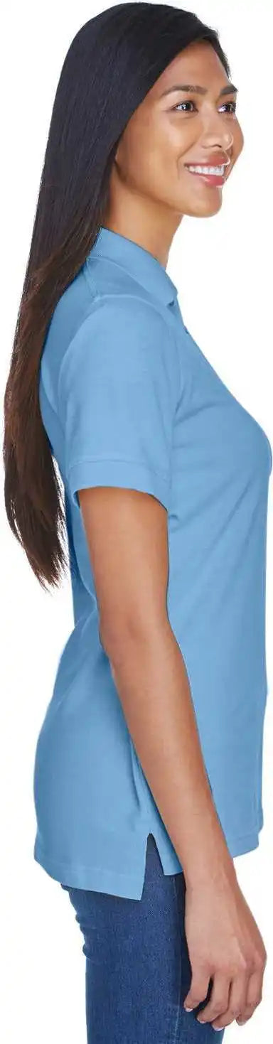Ultraclub 8530 Ladies’ Pique Polo Cornfluorescentwer