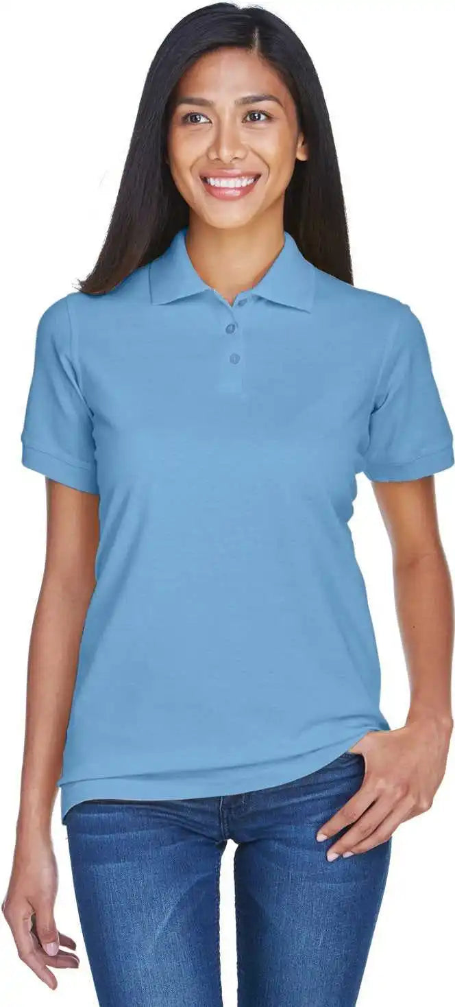 Ultraclub 8530 Ladies’ Pique Polo Cornfluorescentwer