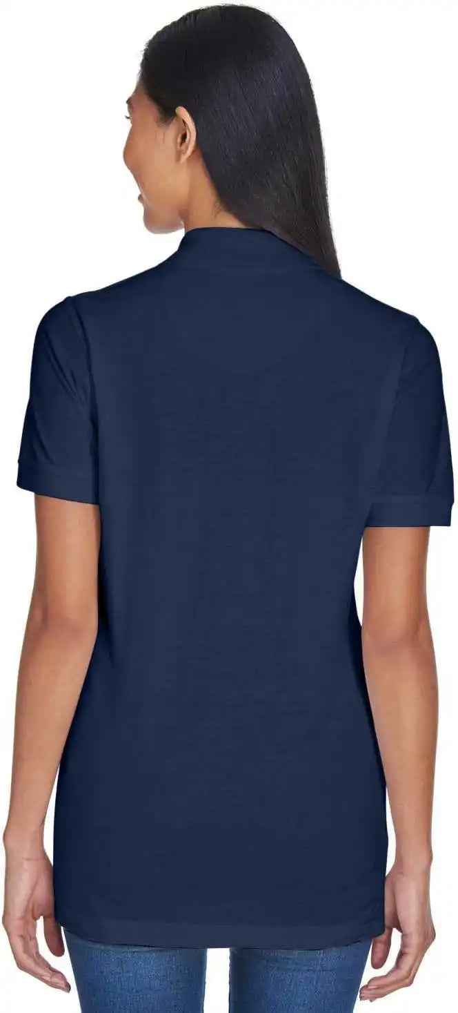 Ultraclub 8530 Ladies’ Pique Polo Navy