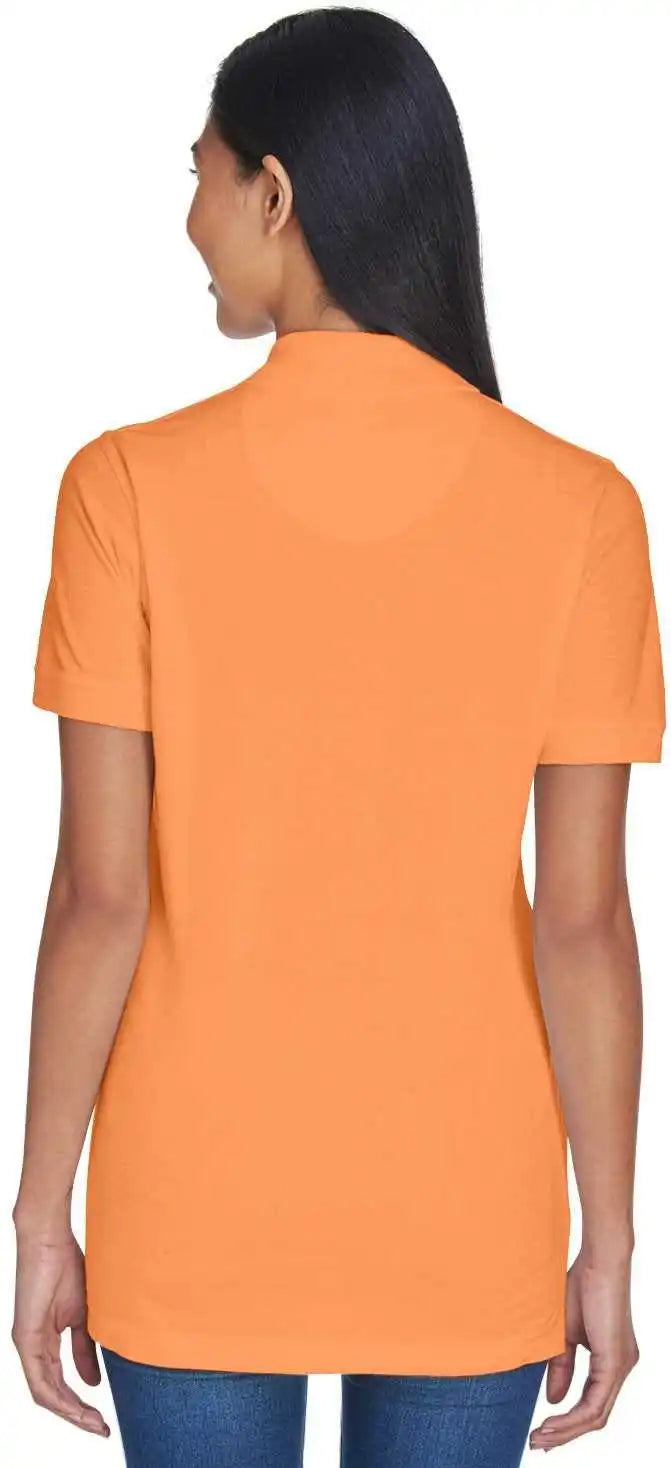 Ultraclub 8530 Ladies’ Pique Polo Tangerine