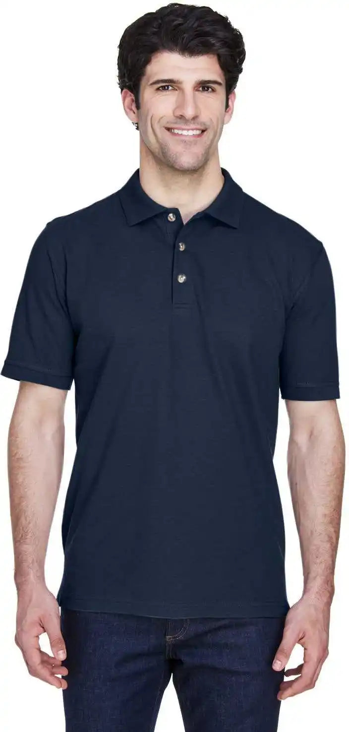 Ultraclub 8535 Men’s Pique Polo - Navy
