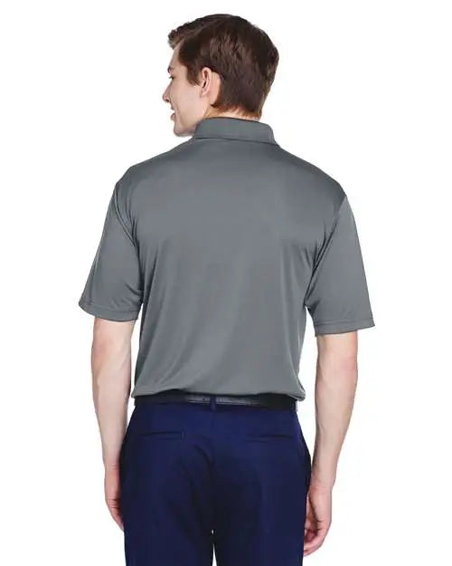 Ultraclub 8610u Men’s Cool & Dry 8-star Elite Performance Interlock Polo - 8610 - Charcoal
