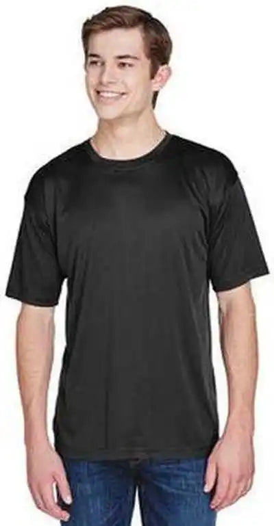 Ultraclub 8620 Men’s Cool &amp; Dry Basic Performance t Shirt Black