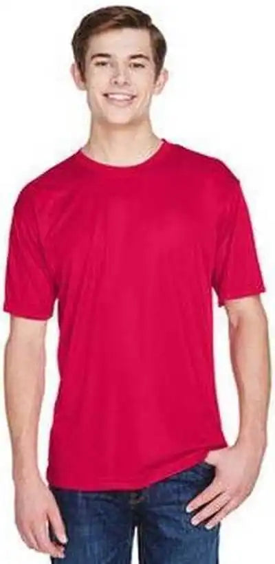 Ultraclub 8620 Men’s Cool & Dry Basic Performance T-shirt - Red
