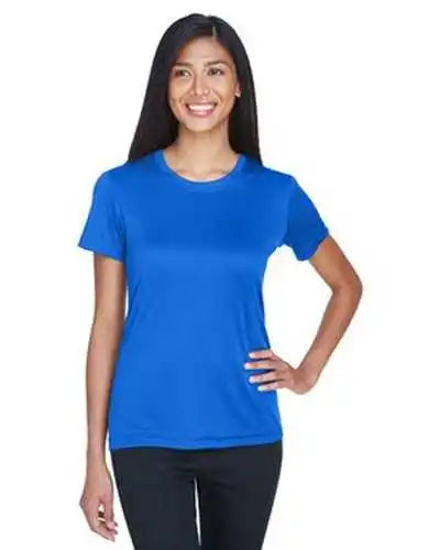 Ultraclub 8620l Ladies’ Cool &amp; Dry Basic Performance T-shirt - Royal