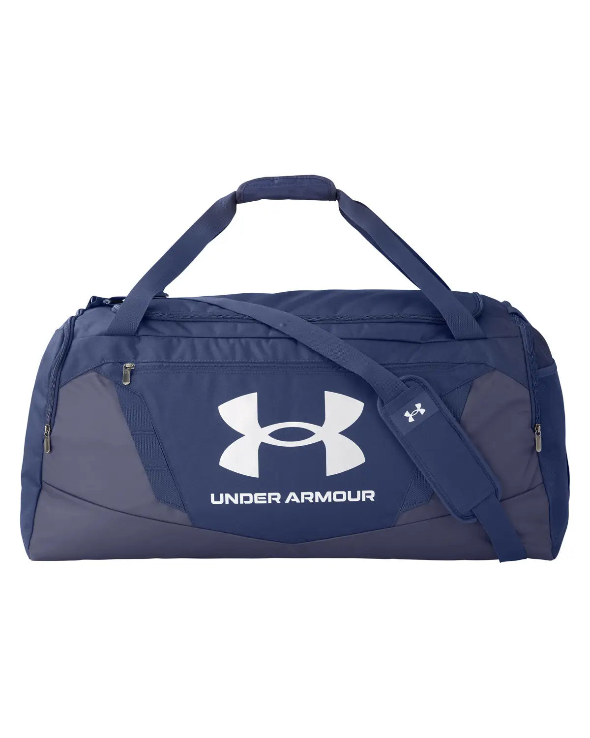 Under Armour 1369224 Undeniable 5.0 Lg Duffle Bag - Midnight Navy Metallic Silver - Md Nv / one Size Fits Most