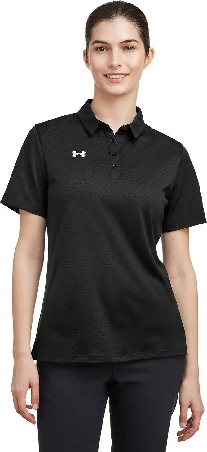 Under Armour 1370431 Ladies’ Tech Polo Black