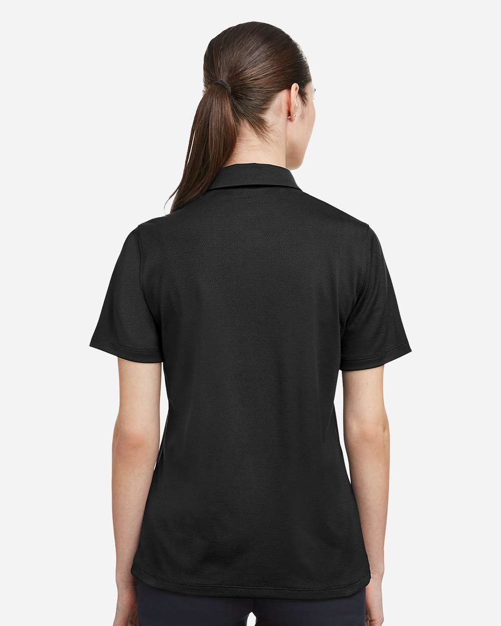 Under Armour 1370431 Women’s Tech Polo - Black White