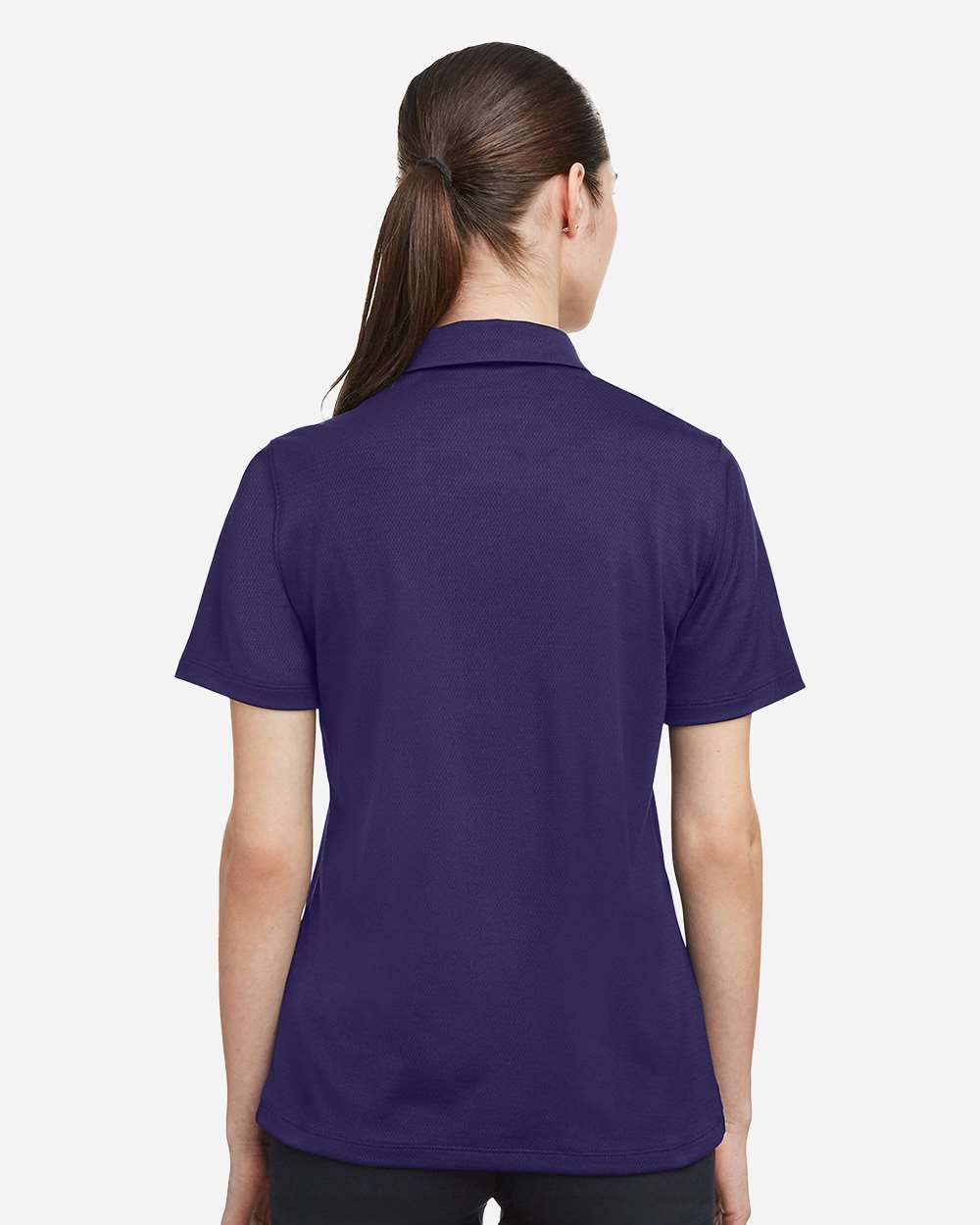 Under Armour 1370431 Women’s Tech™ Polo - Purple White