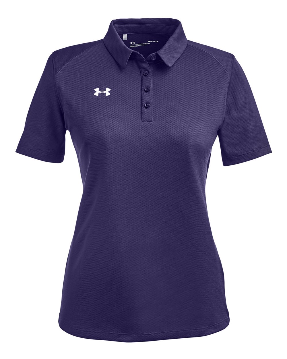Under Armour 1370431 Women’s Tech™ Polo - Purple White