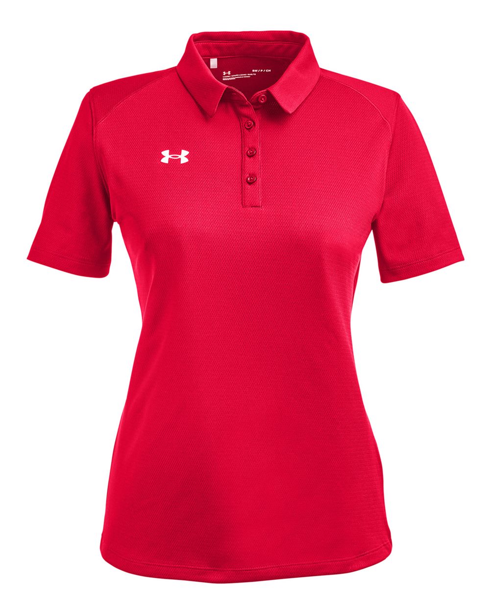 Under Armour 1370431 Women’s Tech™ Polo - Red White