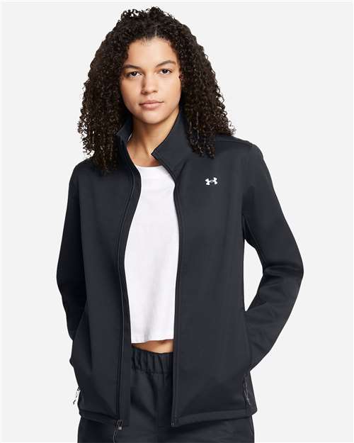 Under Armour 1371594 Women’s Coldgear Infrared Shield 2.0 Jacket - Black White