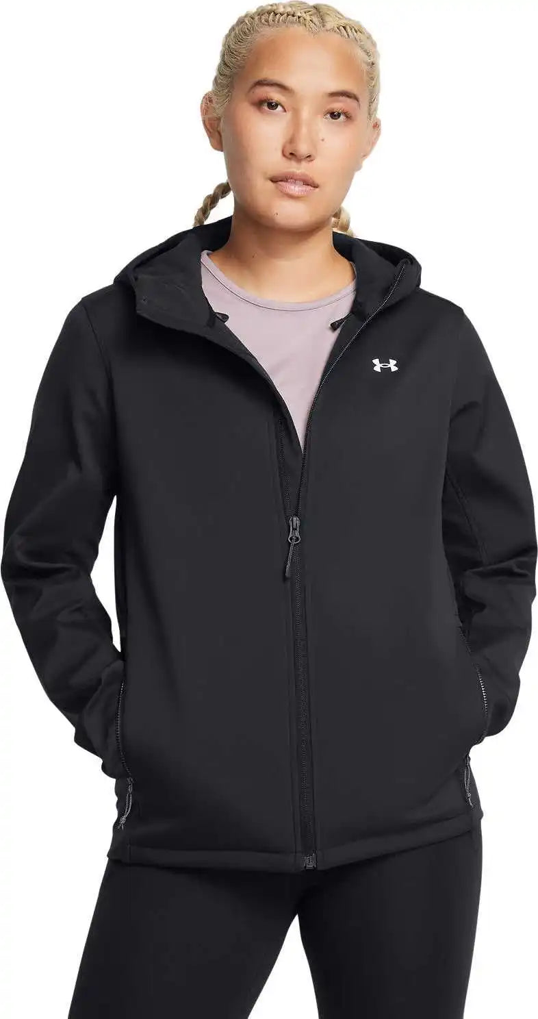 Under Armour 1371595 Ladies’ Coldgear Infrared Shield 20 Hooded Jacket Black