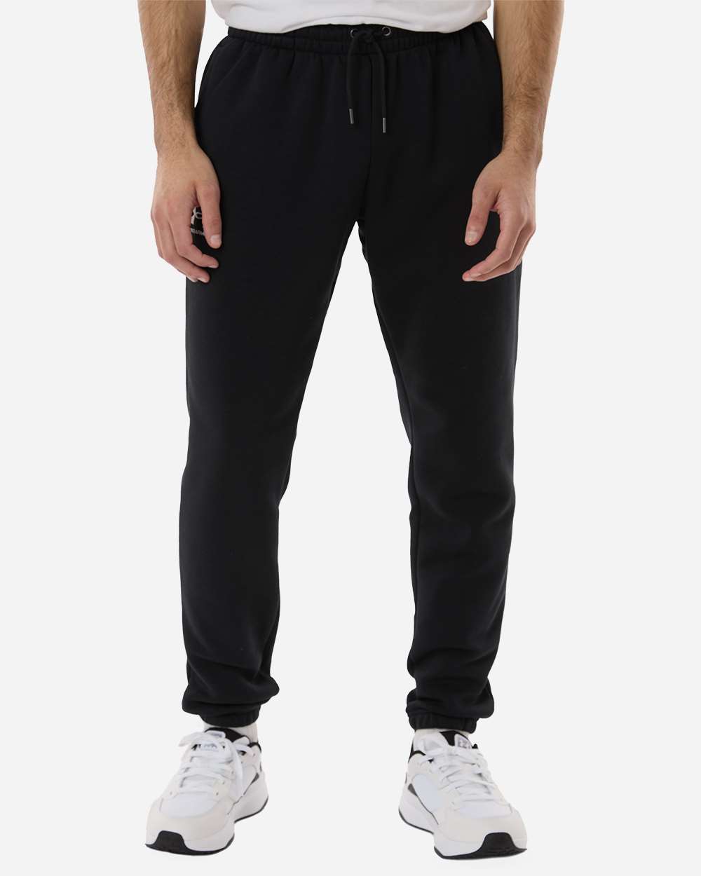 Under Armour 1373882 Men’s Icon Fleece Joggers - Black Pitch Grey