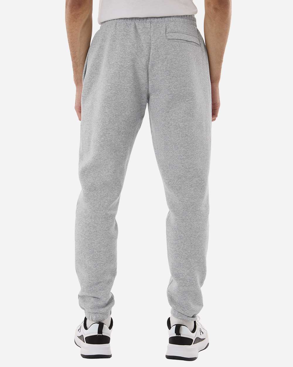 Under Armour 1373882 Men’s Icon Fleece Joggers - Mod Grey Light Heather White