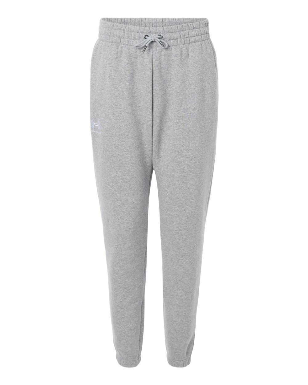 Under Armour 1373882 Men’s Icon Fleece Joggers - Mod Grey Light Heather White