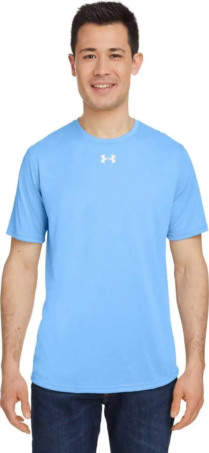Under Armour 1376842 Men’s Team Tech T-shirt - Carol Bl