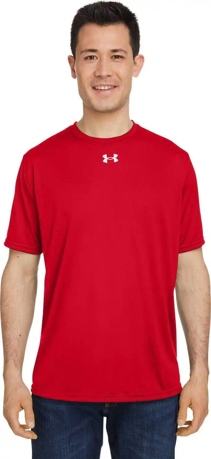 Under Armour 1376842 Men’s Team Tech t Shirt Red