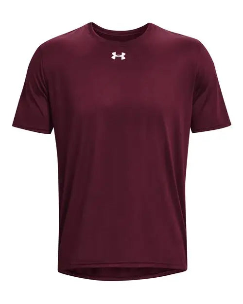 Under Armour 1376842 Team Tech™ T-shirt - Maroon White