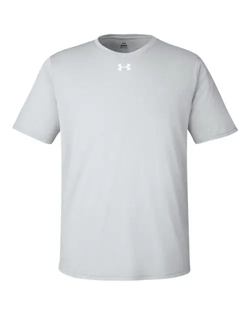 Under Armour 1376842 Team Tech™ T-shirt - Mod Grey Light Heather White