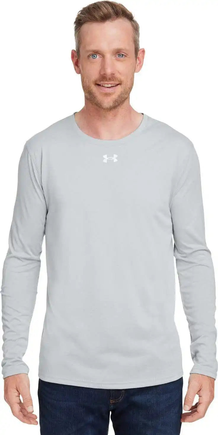 Under Armour 1376843 Men’s Team Tech Long Sleeve t Shirt Md Gr Lh