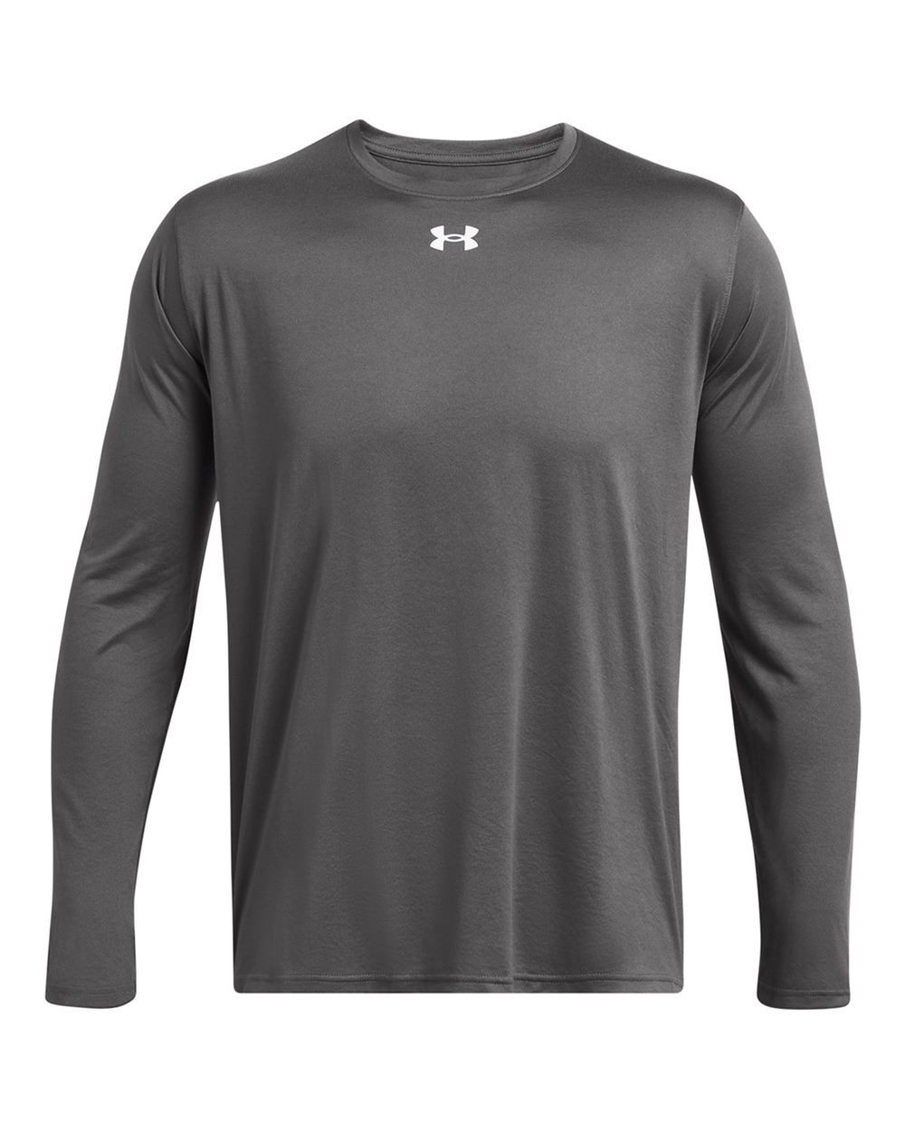 Under Armour 1376843 Team Tech Long Sleeve T-shirt - Castlerock White