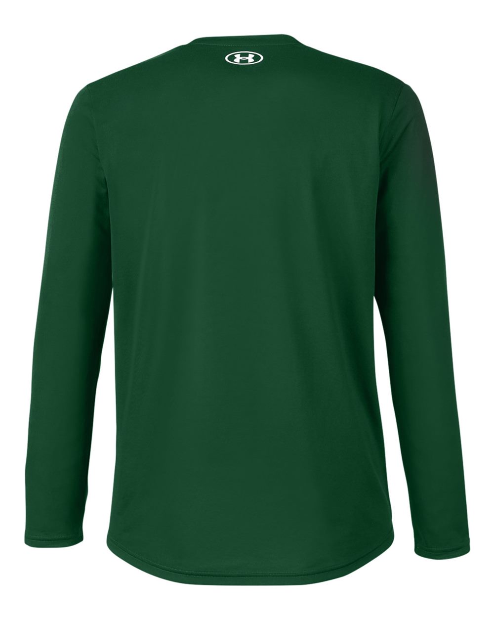 Under Armour 1376843 Team Tech Long Sleeve T-shirt - Forest Green White