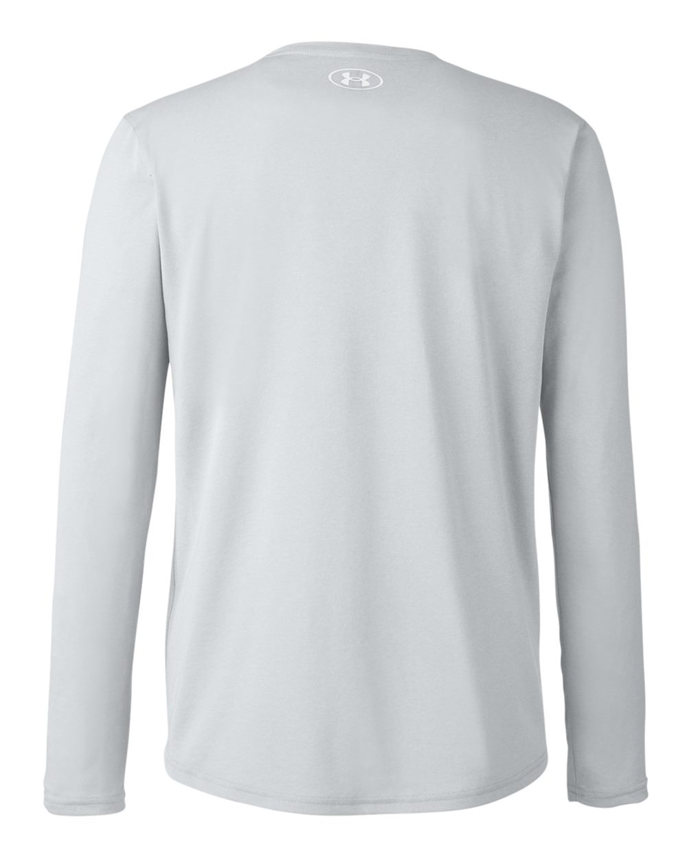 Under Armour 1376843 Team Tech Long Sleeve T-shirt - Mod Grey Light Heather White