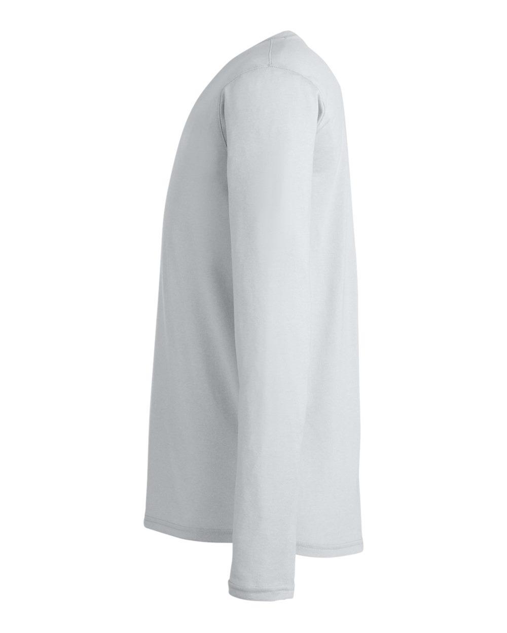 Under Armour 1376843 Team Tech Long Sleeve T-shirt - Mod Grey Light Heather White