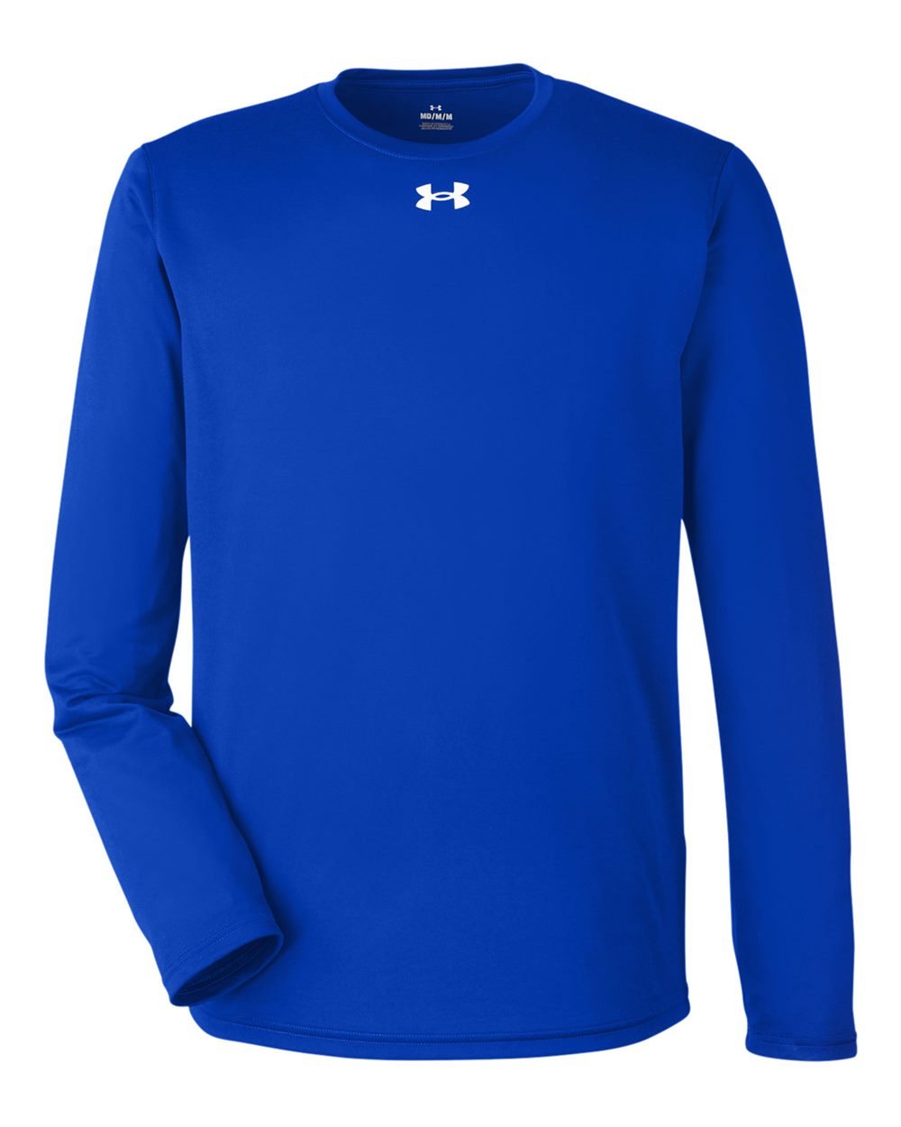 Under Armour 1376843 Team Tech Long Sleeve T-shirt - Royal White