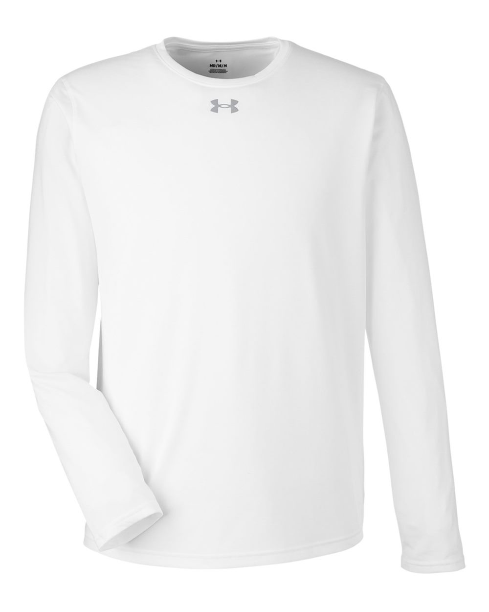 Under Armour 1376843 Team Tech™ Long Sleeve T-shirt - White Mod Grey