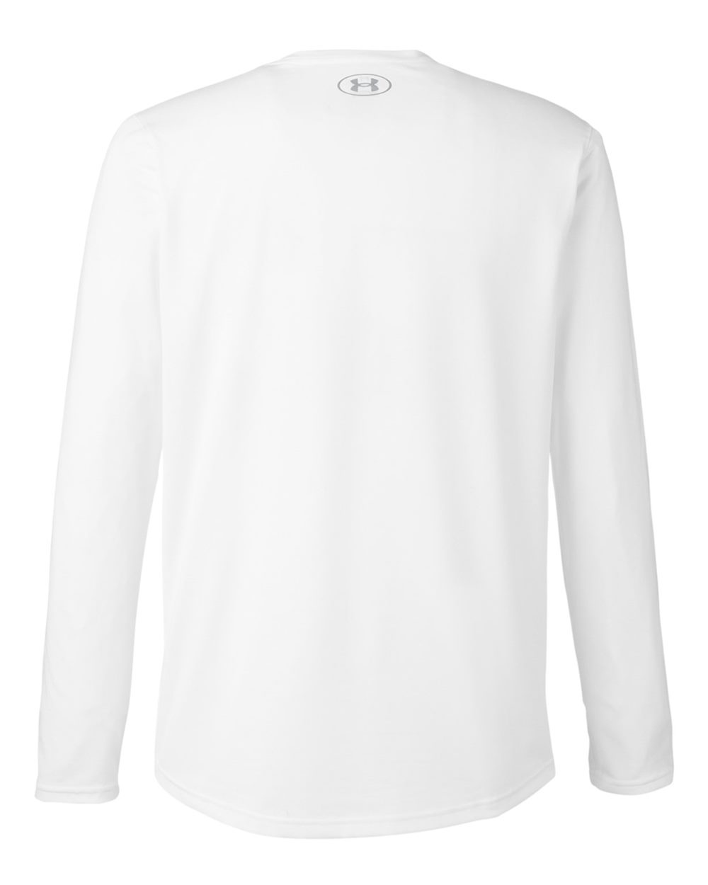 Under Armour 1376843 Team Tech Long Sleeve T-shirt - White Mod Grey