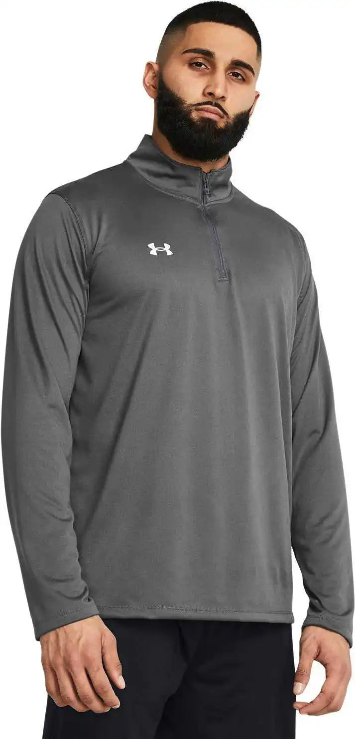 Under Armour 1376844 Men’s Team Tech Quarter Zip Cstl Rck