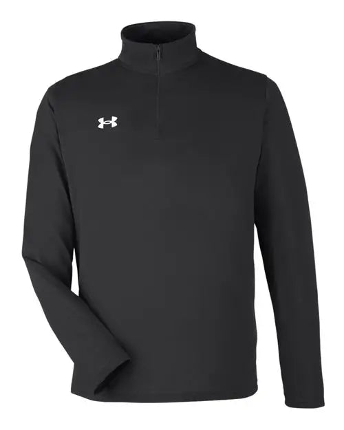 Under Armour 1376844 Team Tech™ Quarter-zip Pullover - Black White