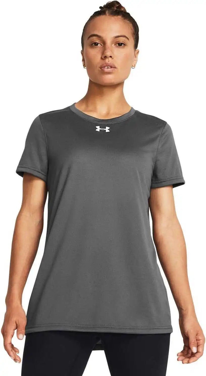 Under Armour 1376847 Ladies’ Team Tech t Shirt Cstl Rck