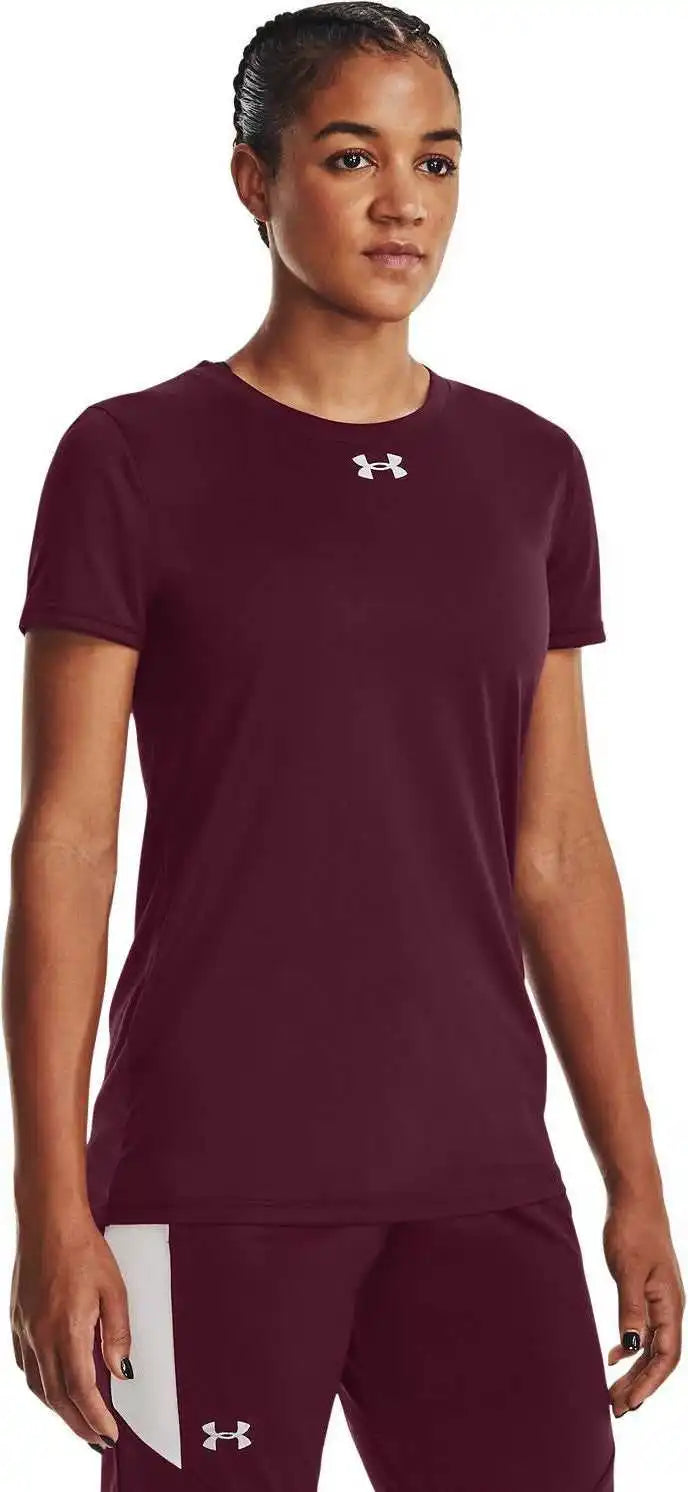Under Armour 1376847 Ladies’ Team Tech T-shirt - Maroon