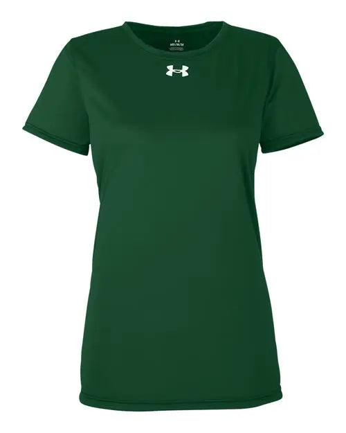 Under Armour 1376847 Women’s Team Tech™ T-shirt - Forest Green White