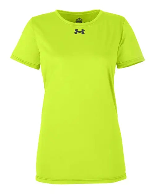Under Armour 1376847 Women’s Team Tech™ T-shirt - High-vis Yellow Black