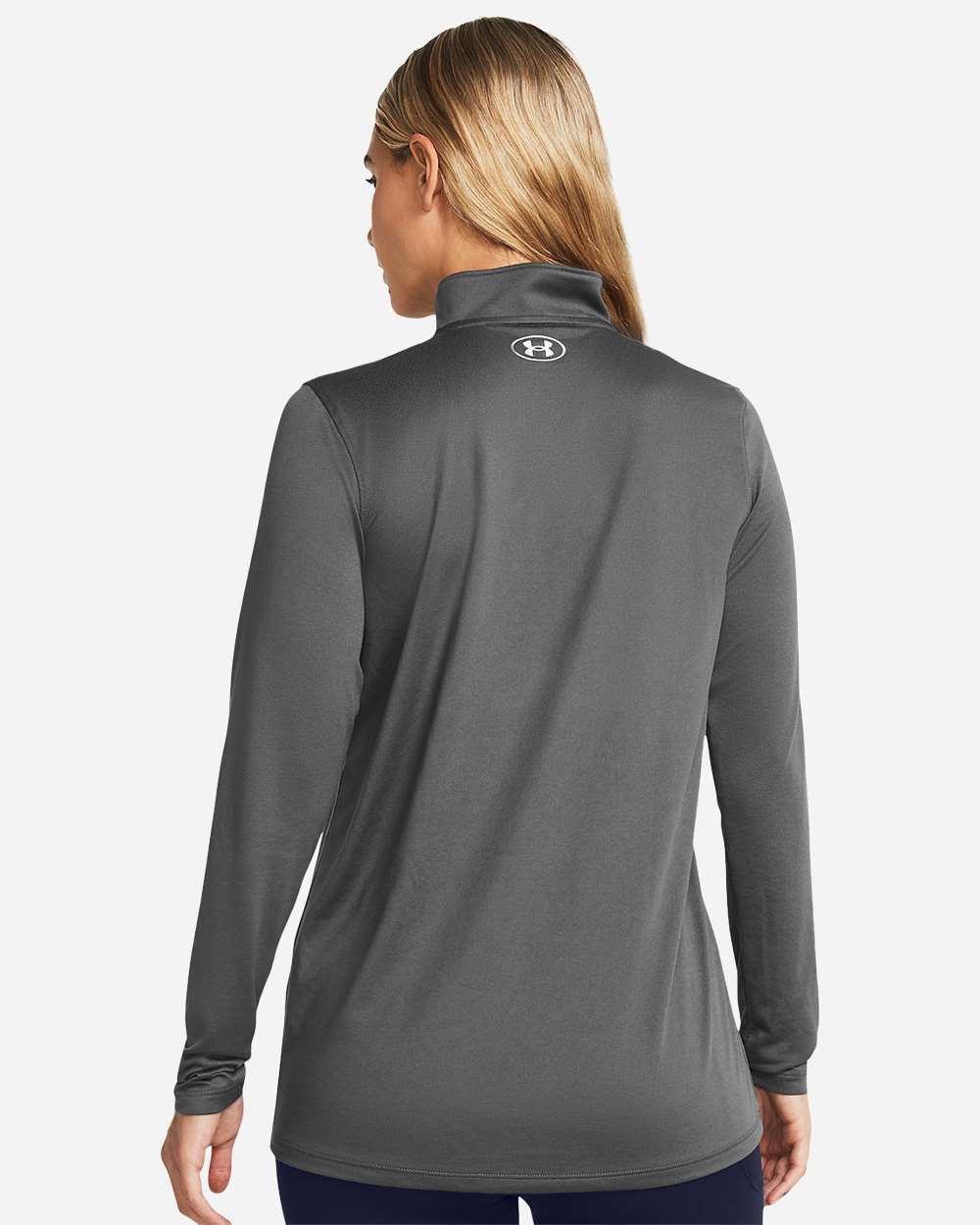 Under Armour 1376862 Women’s Team Tech™ Half-zip - Castlerock White