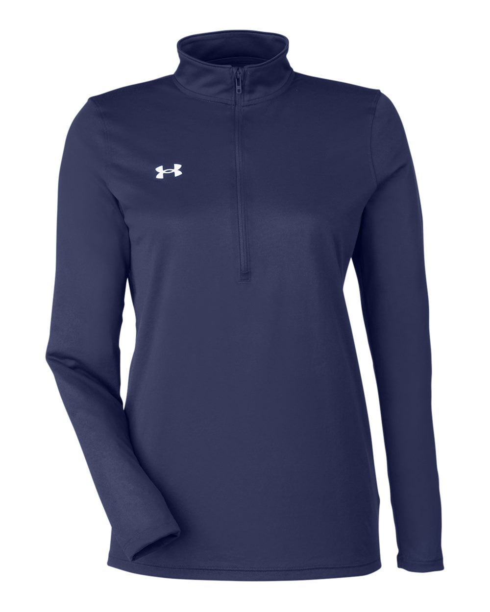 Under Armour 1376862 Women’s Team Tech Half-zip - Midnight Navy White