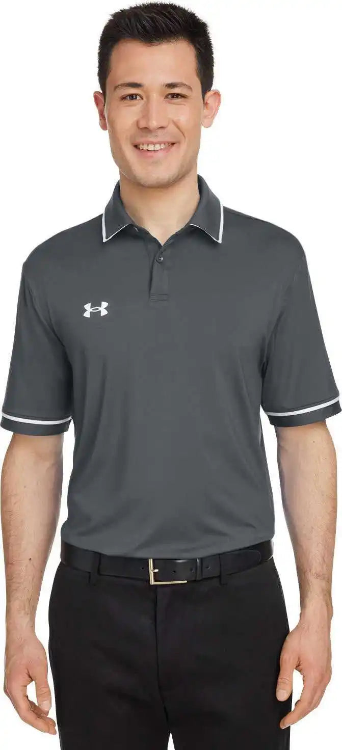 Under Armour 1376904 Men’s Tipped Teams Performance Polo - Cs Gr Lh