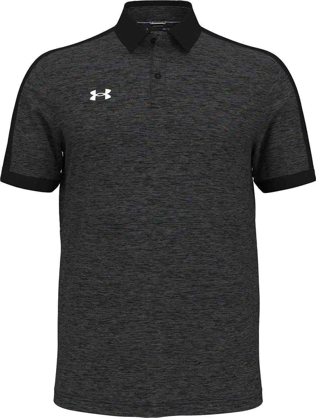 Under Armour 1376907 Men’s Trophy Level Polo - Black White