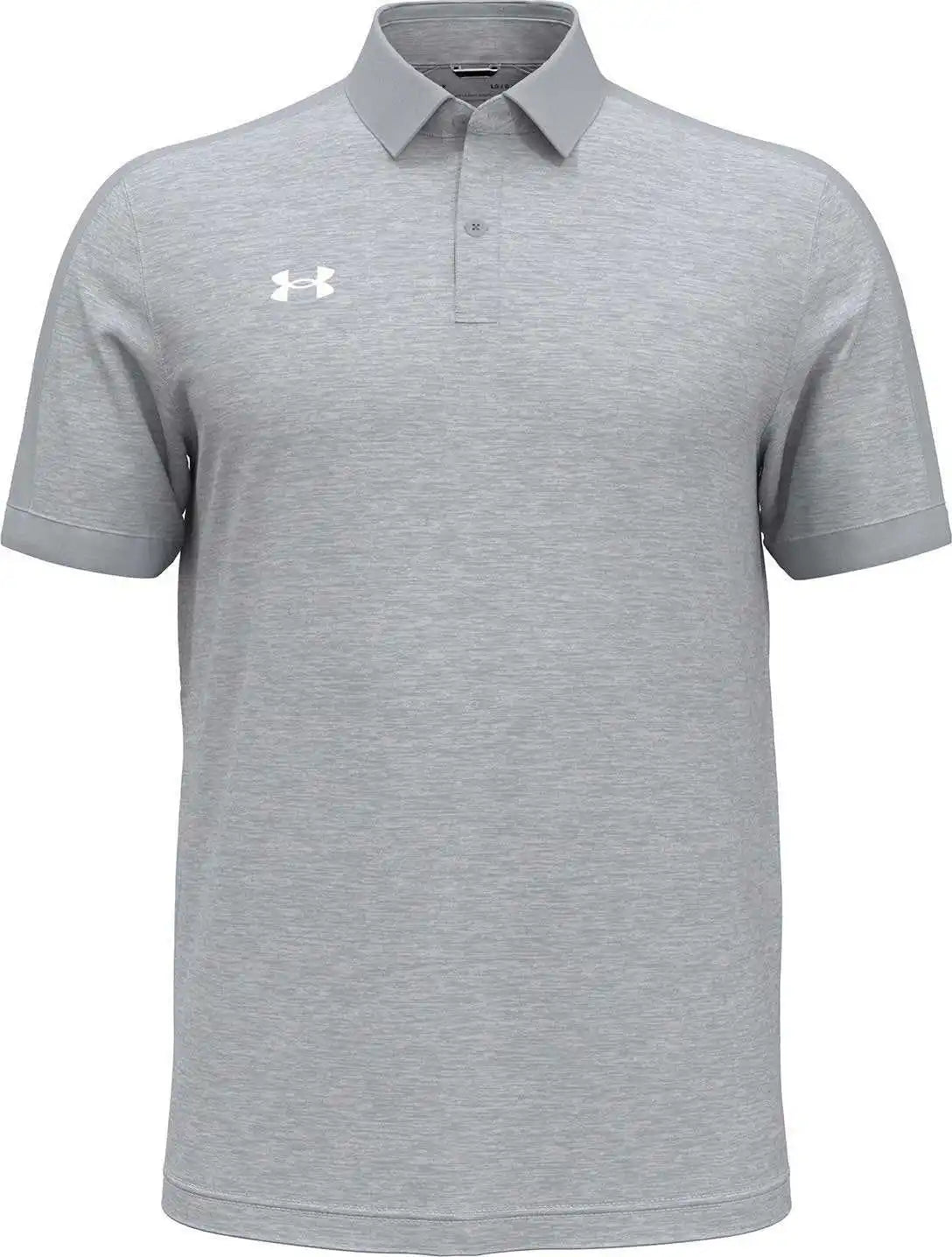 Under Armour 1376907 Men’s Trophy Level Polo - Mod-gray White