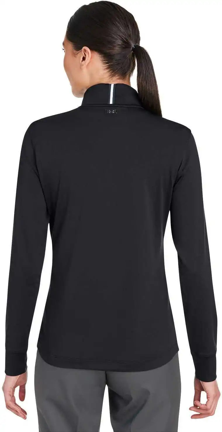 Under Armour 1377332 Ladies’ Playoff Quarter Zip Blk