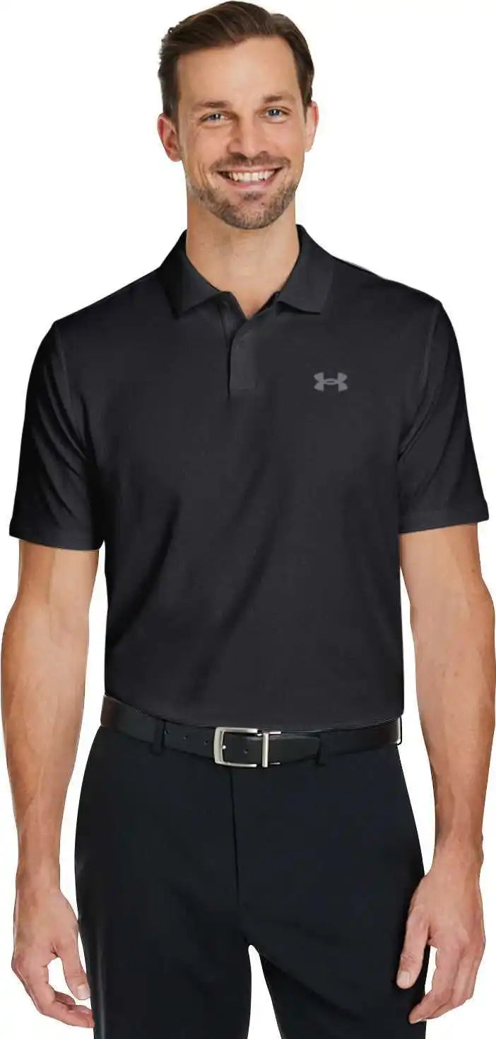 Under Armour 1377374 Men’s Performance 30 Golf Polo Blk
