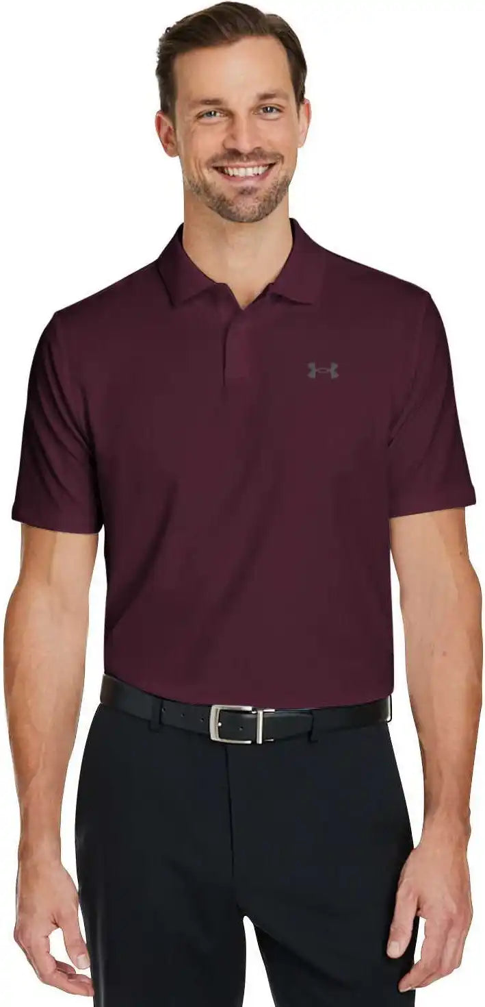 Under Armour 1377374 Men’s Performance 30 Golf Polo - d Mrn