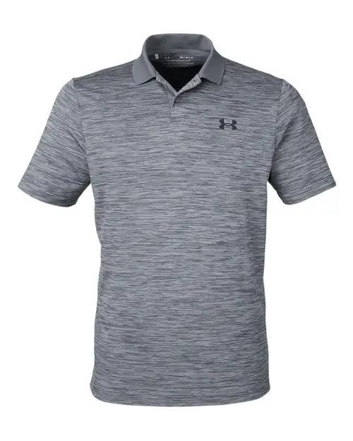 Under Armour 1377374 Performance 3.0 Golf Polo - Pitch Grey Black