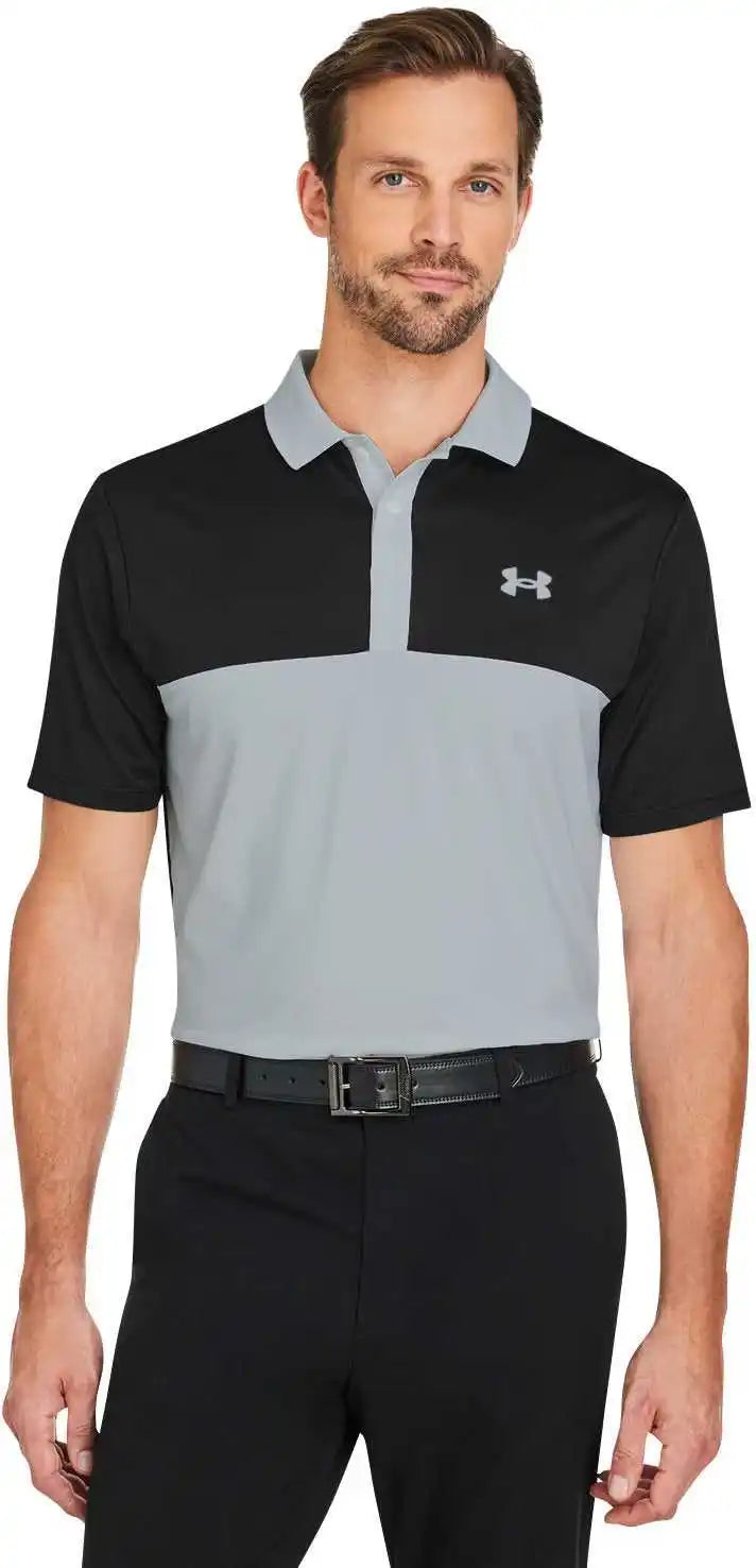 Under Armour 1377375 Men’s Performance 30 Colorblock Polo - Stl